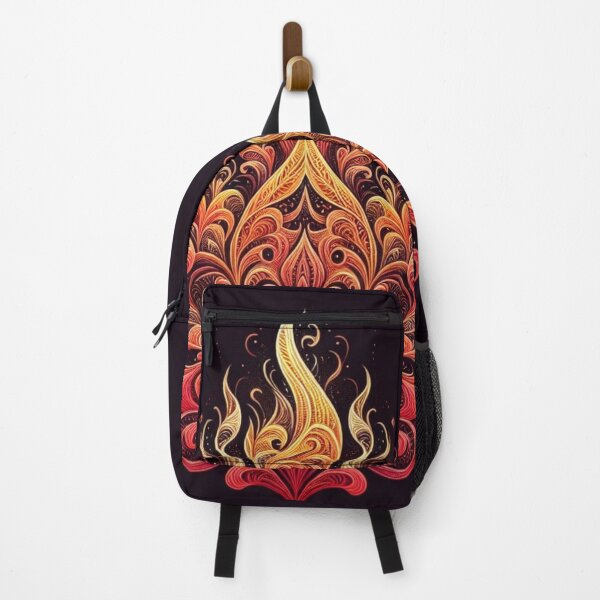 Item preview, Flame Mandala in Swirling Red and Gold designed and sold by AcruxUltra.