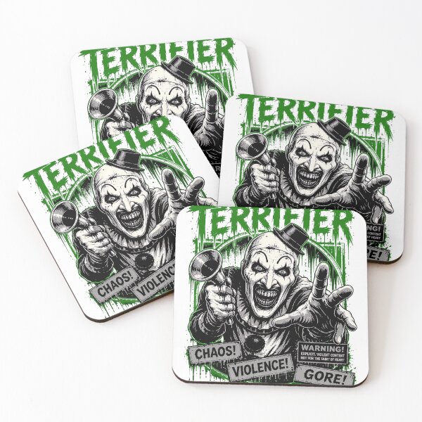 Item preview, Terrifier Horror Clown Creepy Slasher Movie designed and sold by obertseliser.