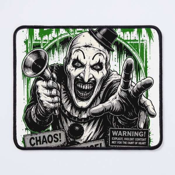 Item preview, Terrifier Horror Clown Creepy Slasher Movie designed and sold by obertseliser.