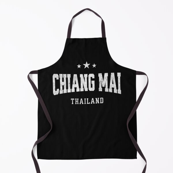 Item preview, Chiang Mai Thailand Thailand Vintage Varsity Distressed Retro College Travel Design designed and sold by NiceTeeClub.