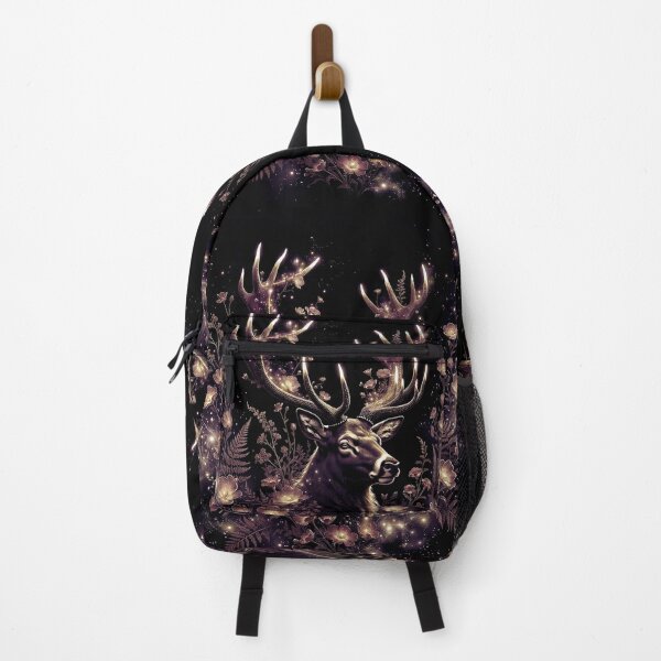 Item preview, Mystic Stag | Dark Cottagecore Forest Art designed and sold by Briarmoire.