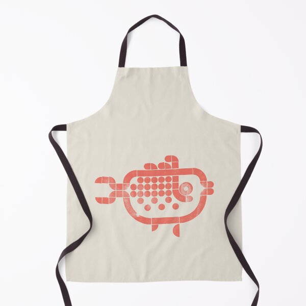 Item preview, Blue current — Fish | Geometric Marine Art - coral designed and sold by POCOmuchoStudio.