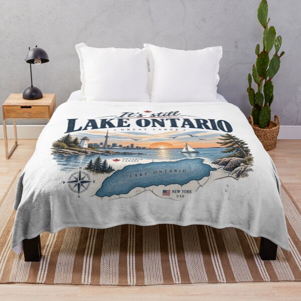 Item preview, It's Still Lake Ontario, Funny Great Lakes designed and sold by NylaFrederic.