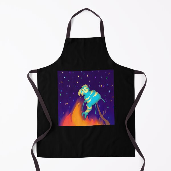 Item preview, Whimsical Blue Creature Among Stars designed and sold by Catsi-Nook-Art.