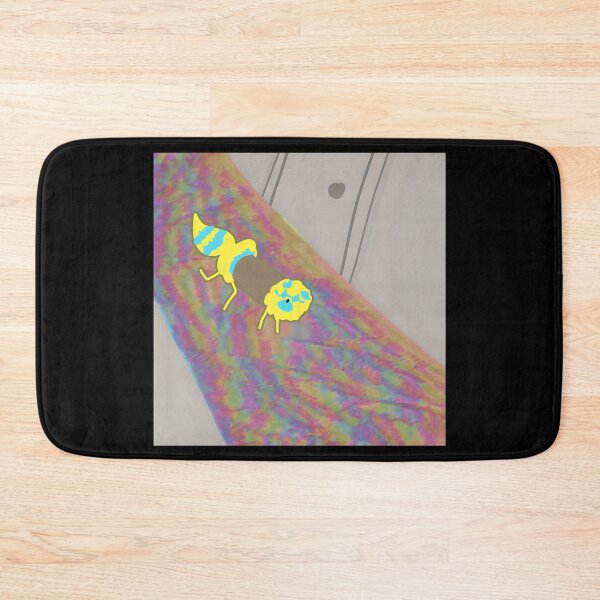 Item preview, Colorful Cartoon Insect on Tie-Dye Background designed and sold by Catsi-Nook-Art.