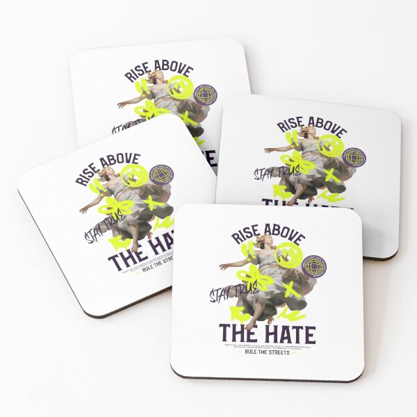 Item preview, Rise Above The Hate - Stay True designed and sold by chatzous.