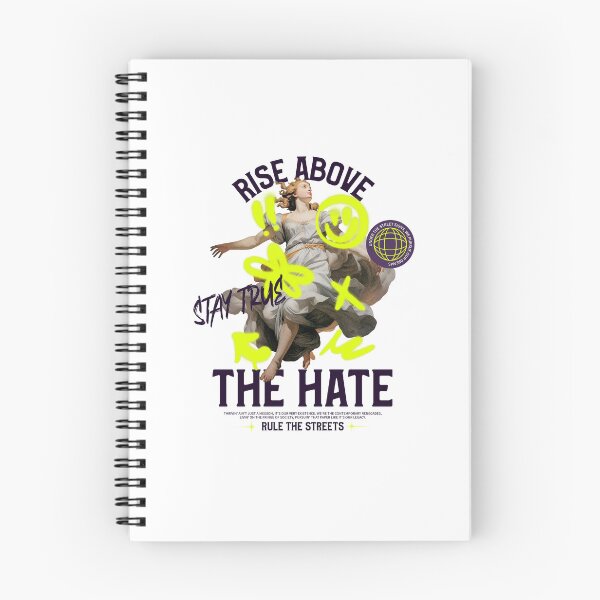 Item preview, Rise Above The Hate - Stay True designed and sold by chatzous.