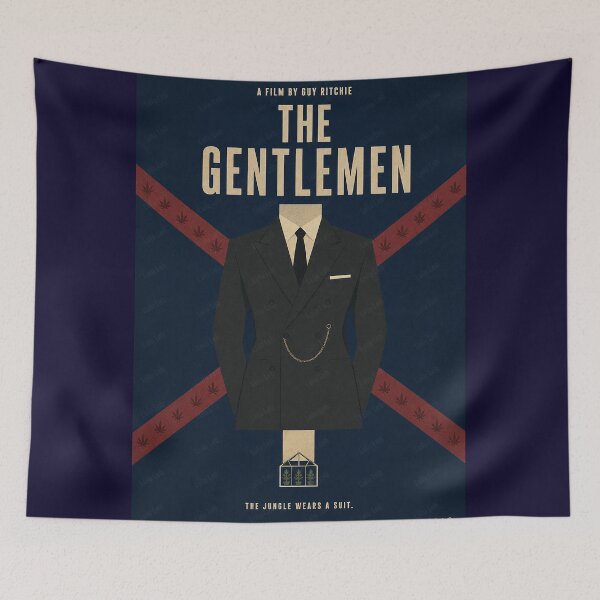 Item preview, No007 My The Gentlemen Minimal Movie Poster designed and sold by LuluLeb.