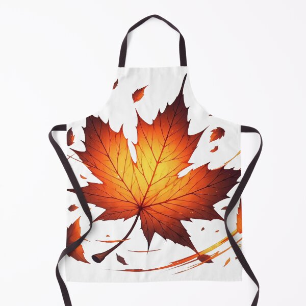Item preview, Autumn Maple Leaf in Ink Motion designed and sold by AcruxUltra.