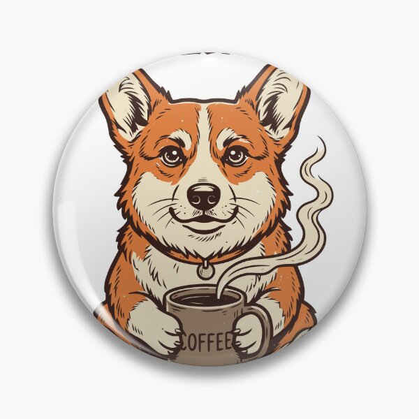 Item preview, More Espresso Less Depresso Funny Corgi Coffee Lover designed and sold by TEEDESIGMSTUDIO.