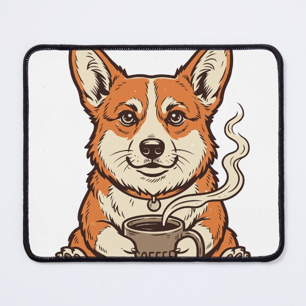 Item preview, More Espresso Less Depresso Funny Corgi Coffee Lover designed and sold by TEEDESIGMSTUDIO.