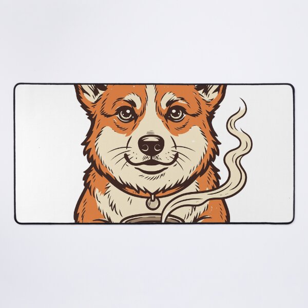 Item preview, More Espresso Less Depresso Funny Corgi Coffee Lover designed and sold by TEEDESIGMSTUDIO.