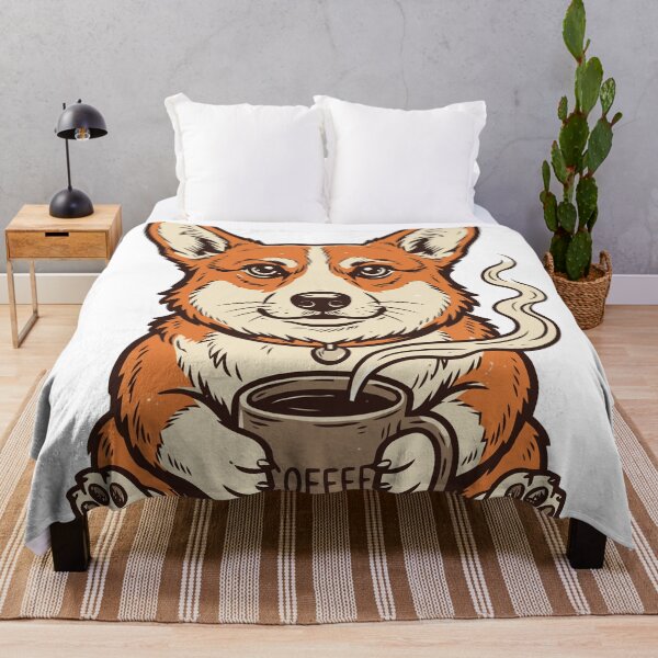 Item preview, More Espresso Less Depresso Funny Corgi Coffee Lover designed and sold by TEEDESIGMSTUDIO.
