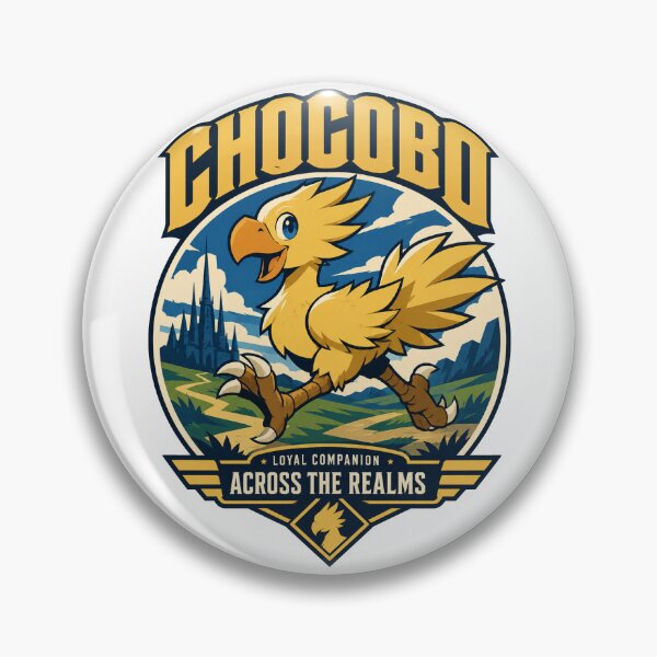 Item preview, Chocobo Loyal Companion Across The Realms designed and sold by chesterosul.