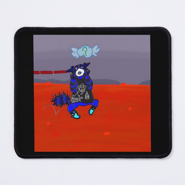 Item preview, Colorful Cartoon Creature with Question Mark designed and sold by Catsi-Nook-Art.
