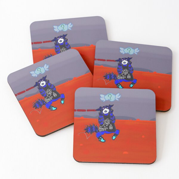 Item preview, Colorful Cartoon Creature with Question Mark designed and sold by Catsi-Nook-Art.