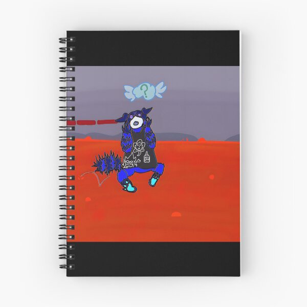 Item preview, Colorful Cartoon Creature with Question Mark designed and sold by Catsi-Nook-Art.