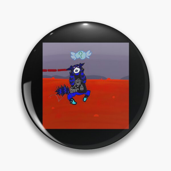 Item preview, Colorful Cartoon Creature with Question Mark designed and sold by Catsi-Nook-Art.
