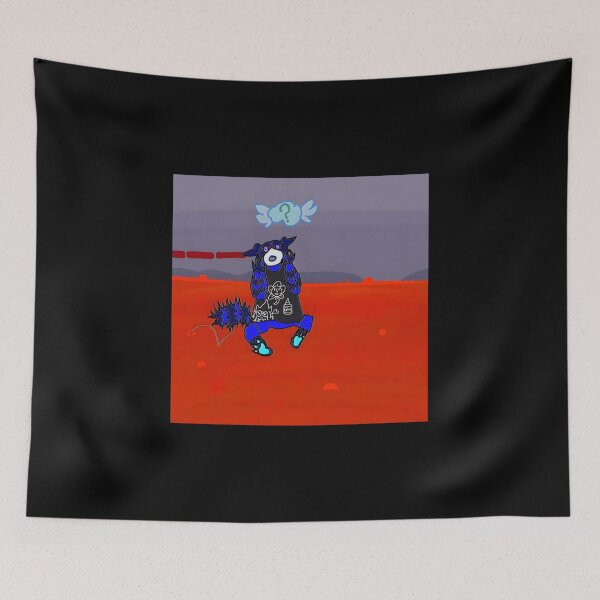 Item preview, Colorful Cartoon Creature with Question Mark designed and sold by Catsi-Nook-Art.