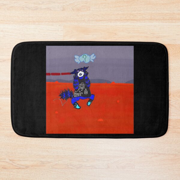 Item preview, Colorful Cartoon Creature with Question Mark designed and sold by Catsi-Nook-Art.