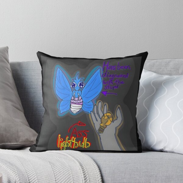 Item preview, Funny Lightbulb Moth Design with Humor designed and sold by Catsi-Nook-Art.