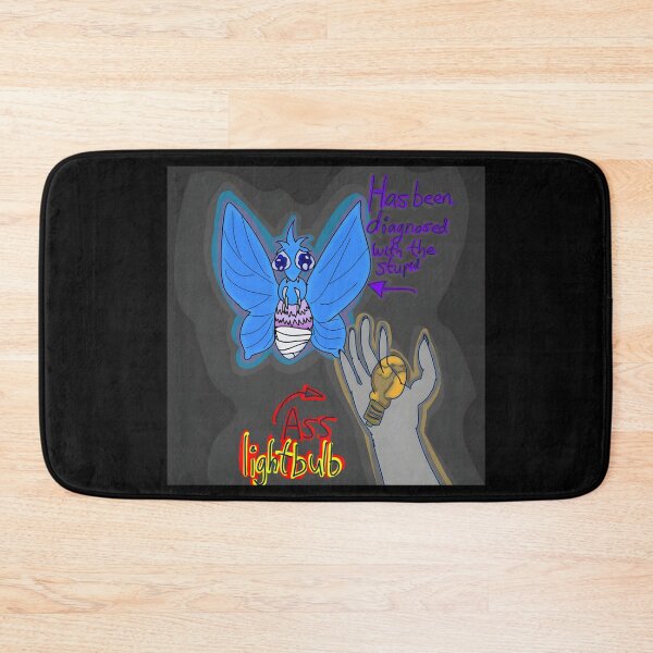 Item preview, Funny Lightbulb Moth Design with Humor designed and sold by Catsi-Nook-Art.