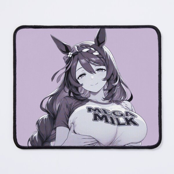 Item preview, Retro Manga Aesthetic Horse Mommy Mega Milk Shirt designed and sold by MikaseSan.