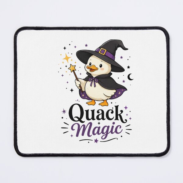 Item preview, Witch Duck Quack Magic – Cute Kawaii Halloween Duck designed and sold by Sanika arts .