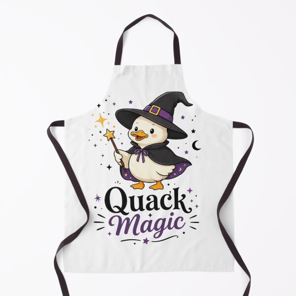 Item preview, Witch Duck Quack Magic – Cute Kawaii Halloween Duck designed and sold by Sanika arts .