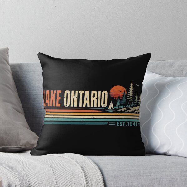 Item preview, Lake Ontario EST 1641 Vintage Retro Sunset Great Lakes Boating designed and sold by haitrieuic96.