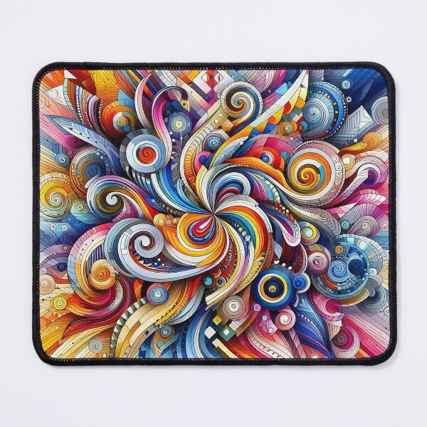 Item preview, Rainbow Thought Spiral in Geometric Motion designed and sold by AcruxUltra.