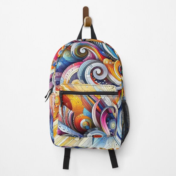 Item preview, Rainbow Thought Spiral in Geometric Motion designed and sold by AcruxUltra.