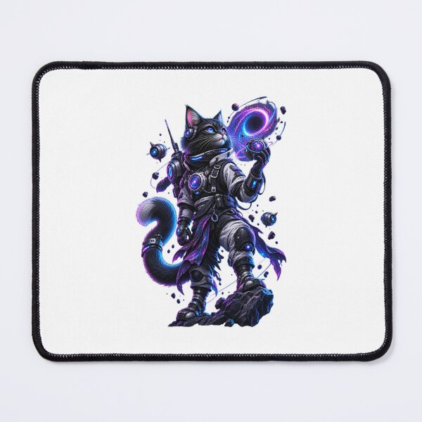 Item preview, Cyber Space Cat - Futuristic Astronaut Cat designed and sold by Neerart.