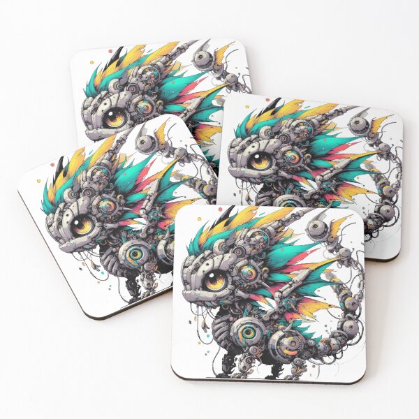 Item preview, Baby Mechanical Dragon with Jeweled Wings designed and sold by AcruxUltra.