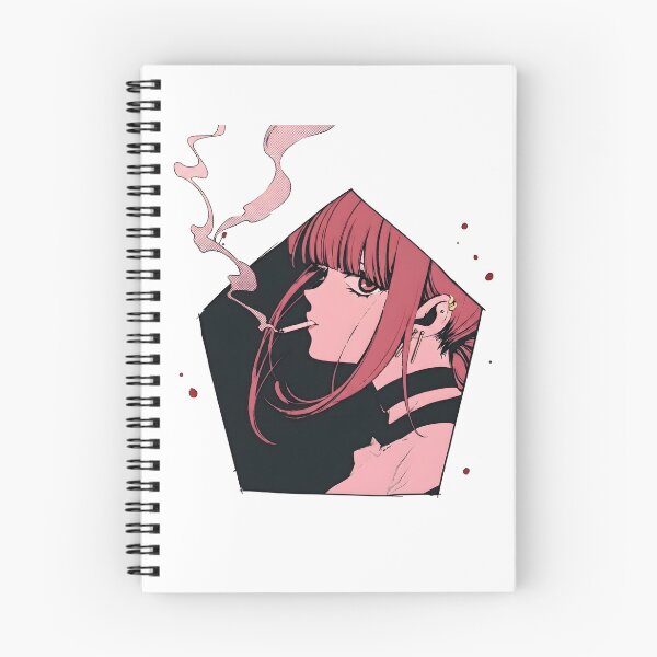 Item preview, Dark anime girl with a cigarette designed and sold by OH-MY-GOTH.