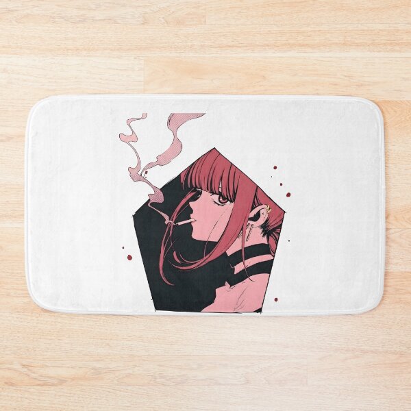 Item preview, Dark anime girl with a cigarette designed and sold by OH-MY-GOTH.