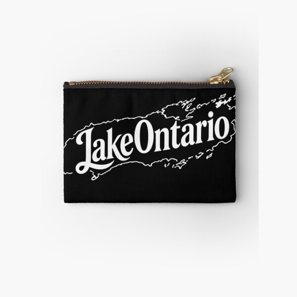 Item preview, Lake Ontario Map Outline Great Lakes Vintage Script Typography designed and sold by haitrieuic96.