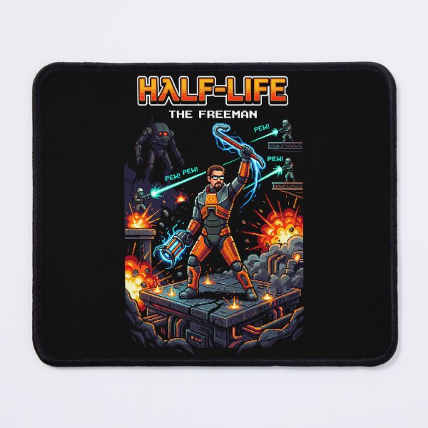 Item preview, The Freeman Retro Pixel Arcade designed and sold by chesterosul.