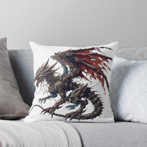 Item preview, Clockwork Dragon with Torn Crimson Wings designed and sold by AcruxUltra.