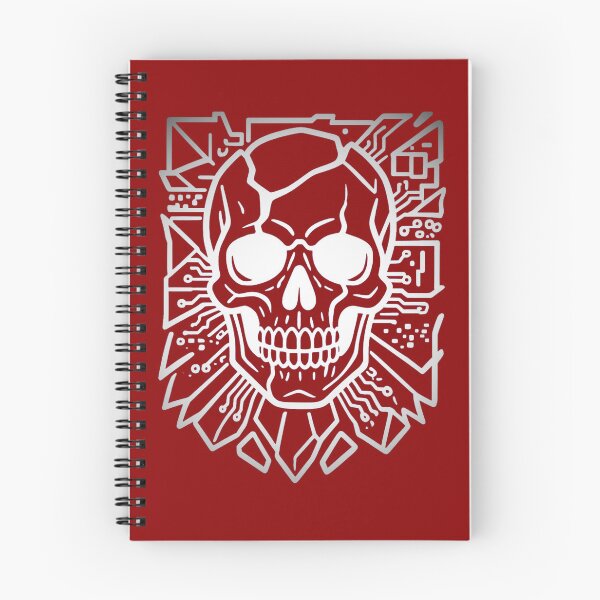 Item preview, Cybernetic Circuit Board Skull designed and sold by MarCinu Art.