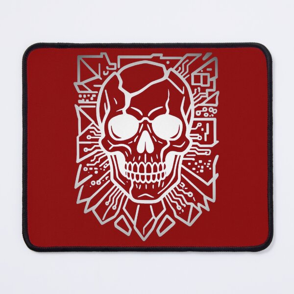Item preview, Cybernetic Circuit Board Skull designed and sold by MarCinu Art.