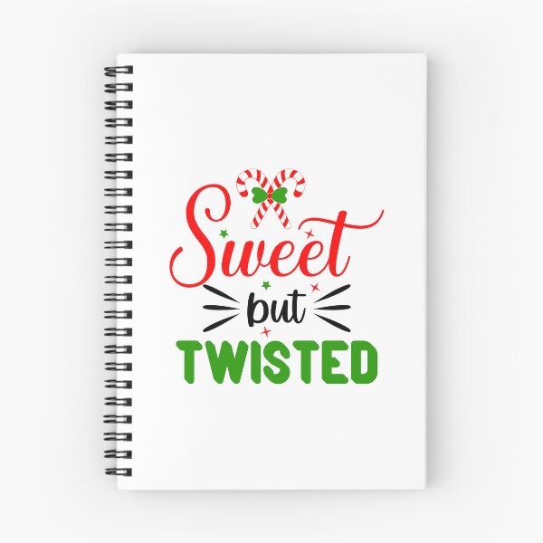 Item preview, Sweet But Twisted Christmas Candy Cane Funny Holiday Quote designed and sold by serotonin75114.