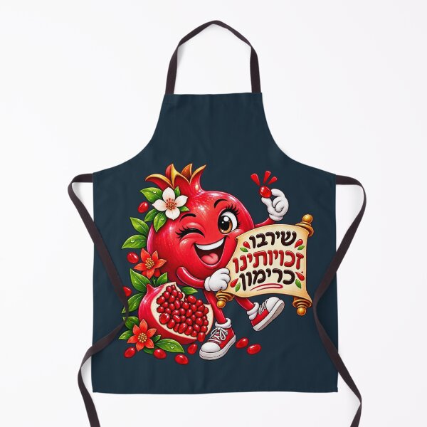 Item preview, Rosh Hashanah Pomegranate Hebrew Sweet New Year designed and sold by OMdesign10.