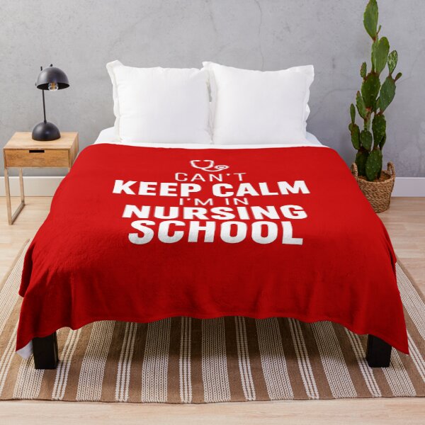 Item preview, NURSING SCHOOL - can't keep calm I'm in nursing school designed and sold by YNELENT.