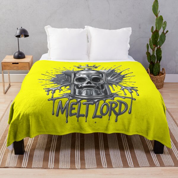 Item preview, Melt Lord Spray Can Skull designed and sold by MarCinu Art.