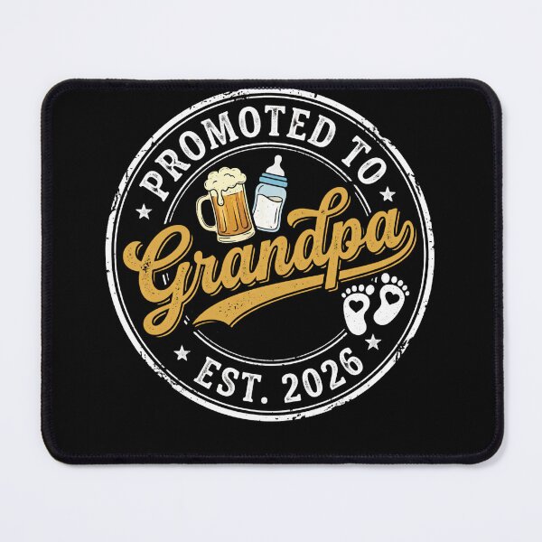Item preview, Promoted To Grandpa Est. 2026 New Grandfather Grandparent Announcement  designed and sold by w66aboo.