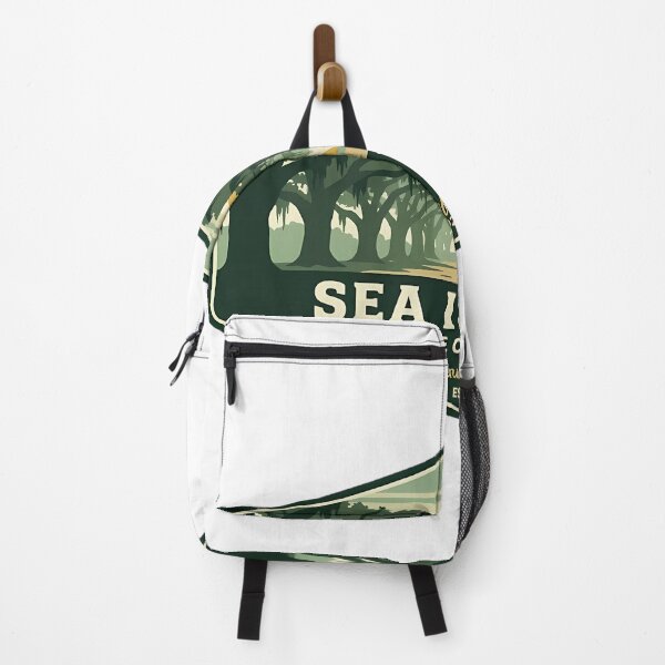 Item preview, Sea Island Georgia Avenue of Oaks Vintage Travel Badge Sticker designed and sold by DetourDgn.