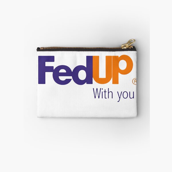 Item preview, FedUp With You Parody Artwork | Sarcastic Corporate Logo Print | Funny Office Wall Art designed and sold by MusixMerch.
