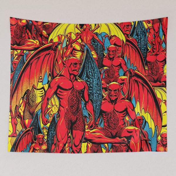 Item preview, Pop art Demon horde designed and sold by Glenbobagins.