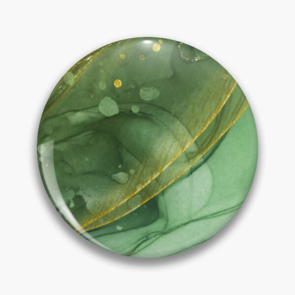 Item preview, Emerald Green Golden Marble designed and sold by TheUNQWorld.